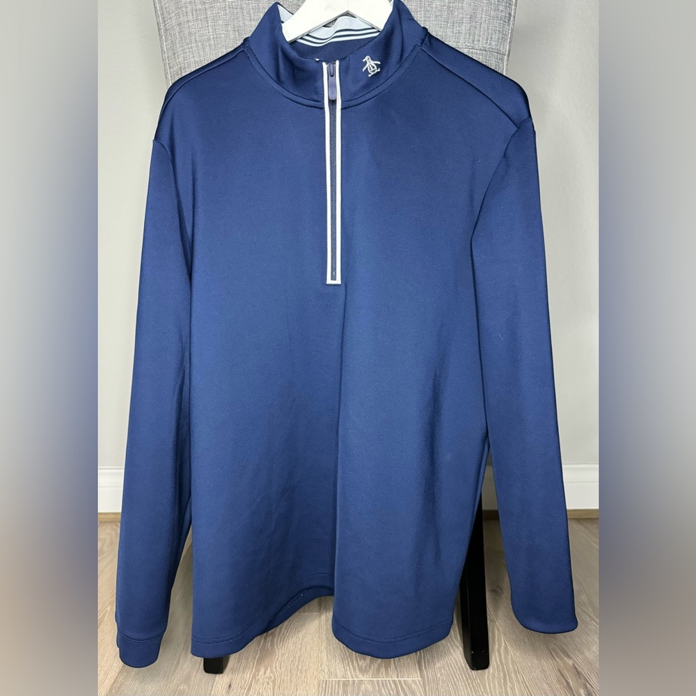 Penguin CLUBHOUSE MOCK GOLF PULLOVER